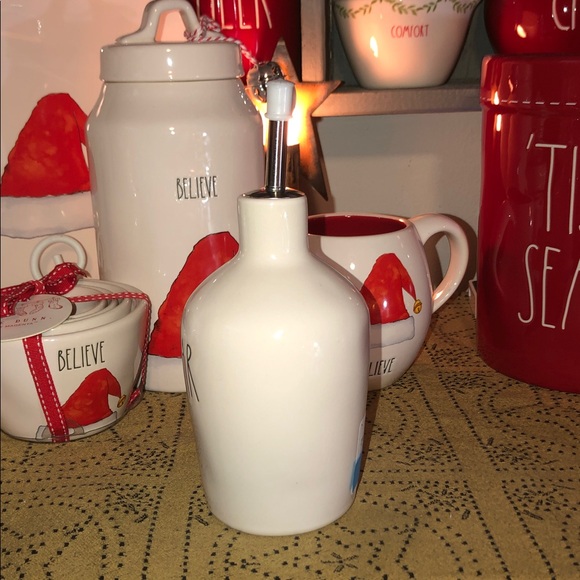 Rae Dunn VINEGAR Cruet - Picture 3 of 9